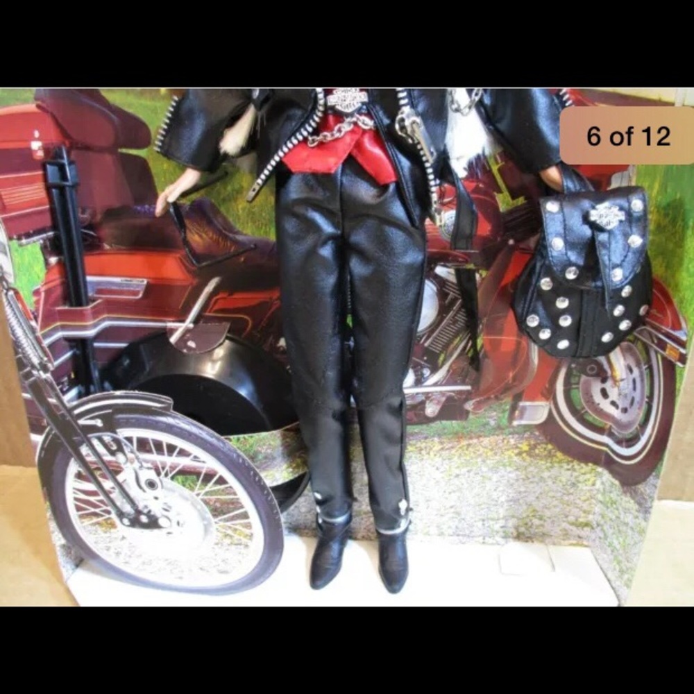 VTG 1997 Harley Davidson Collector Edition Barbie - Picture 6 of 6